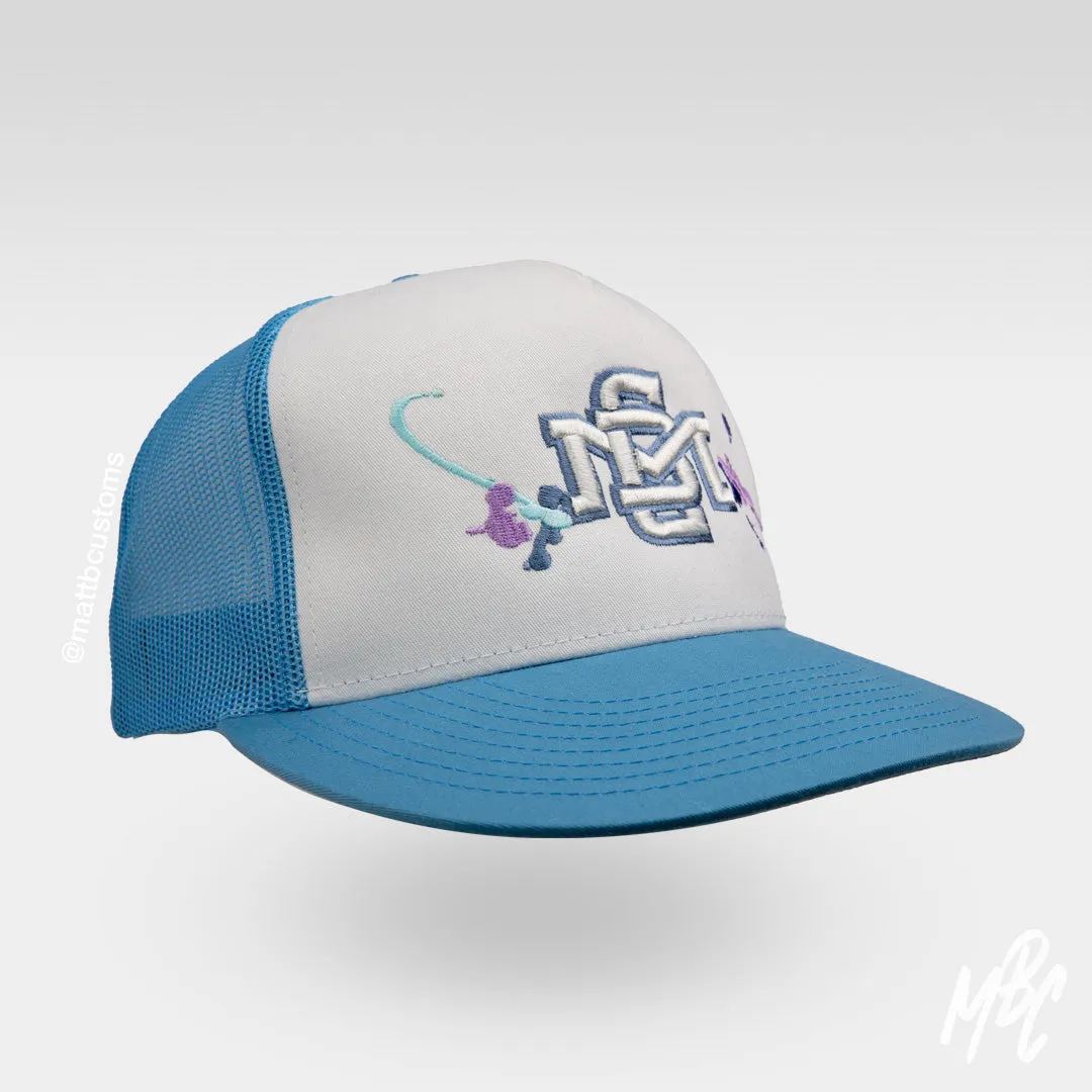 Varsity Paint Splat - Trucker Hat