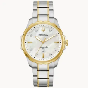 Women's Bulova Watch with 8 Diamonds 98P227