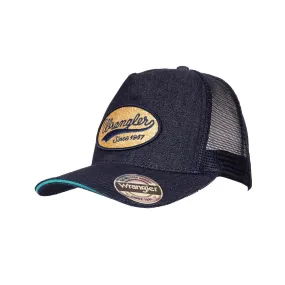 Wrangler Nat Ponytail Trucker Cap | Navy